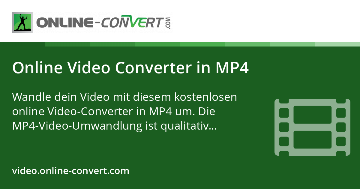 Online Video Converter in MP4