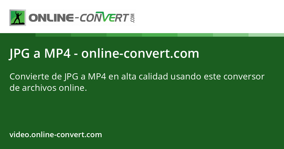 JPG a MP4 - online-convert.com->