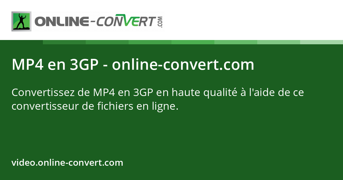 MP4 en 3GP - online-convert.com